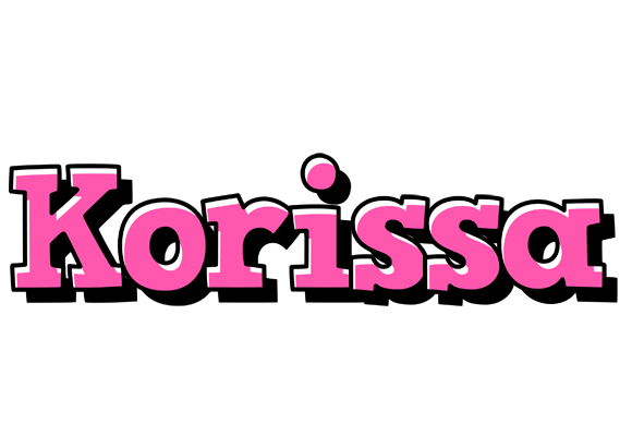 Korissa girlish logo