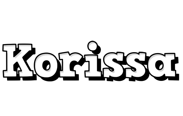 Korissa snowing logo