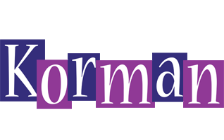 Korman autumn logo