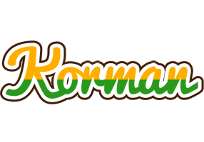 Korman banana logo