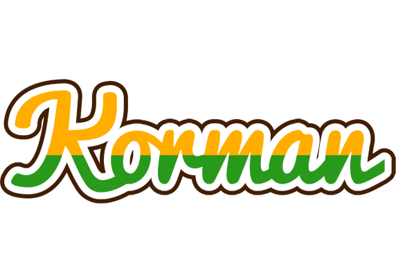 Korman banana logo