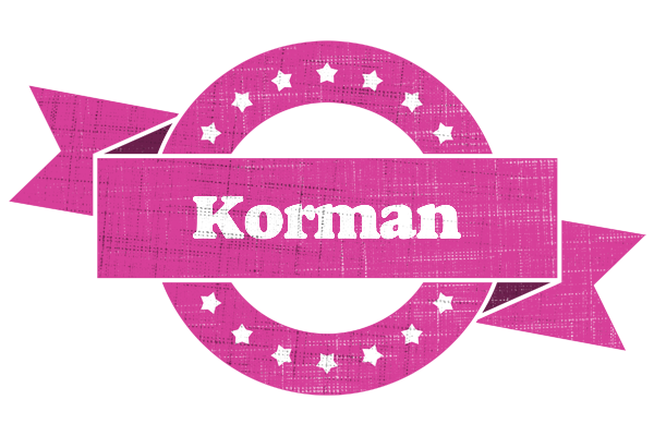 Korman beauty logo