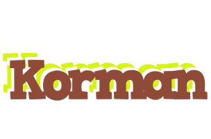 Korman caffeebar logo