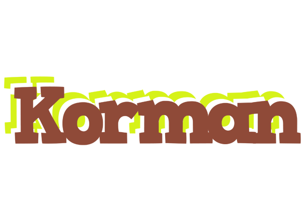 Korman caffeebar logo