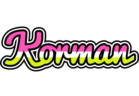 Korman candies logo