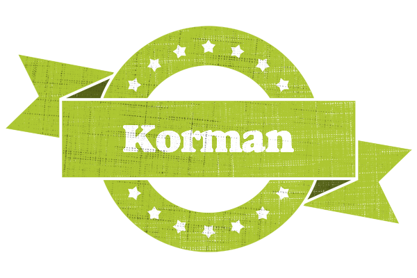 Korman change logo
