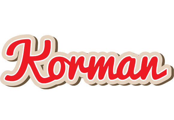 Korman chocolate logo