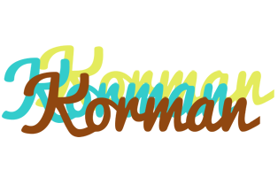 Korman cupcake logo