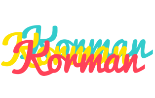 Korman disco logo