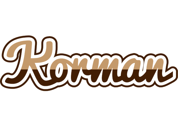 Korman exclusive logo
