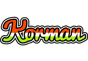 Korman exotic logo