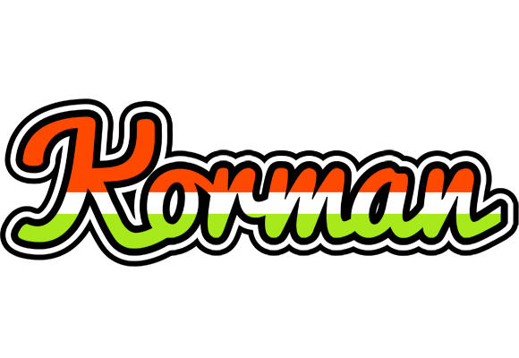 Korman exotic logo