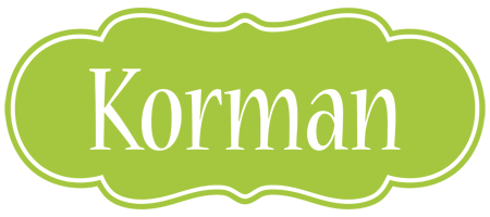 Korman family logo