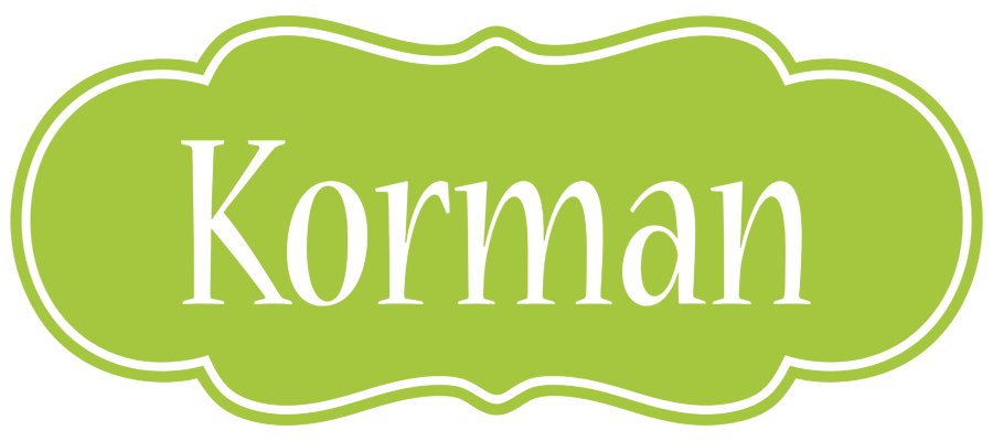 Korman family logo