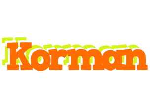 Korman healthy logo