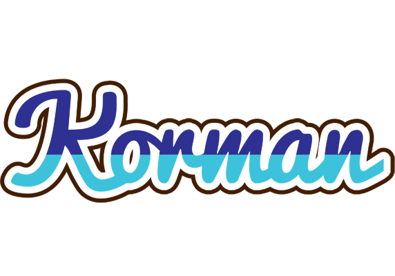 Korman raining logo