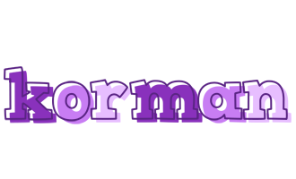 Korman sensual logo