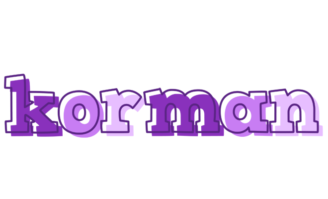 Korman sensual logo