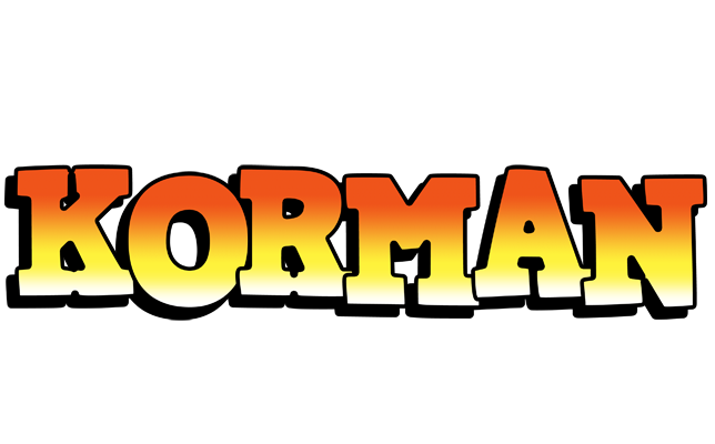 Korman sunset logo