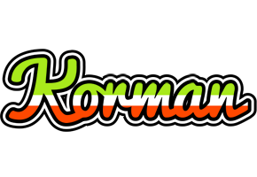 Korman superfun logo