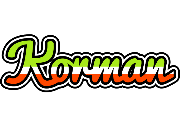 Korman superfun logo