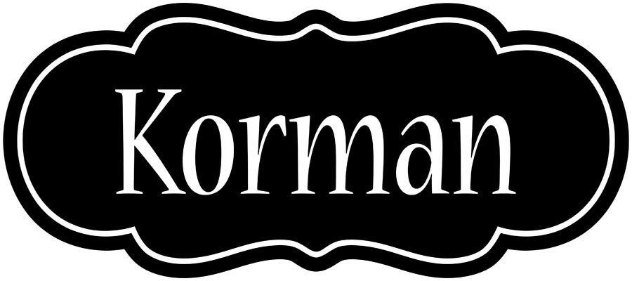Korman welcome logo