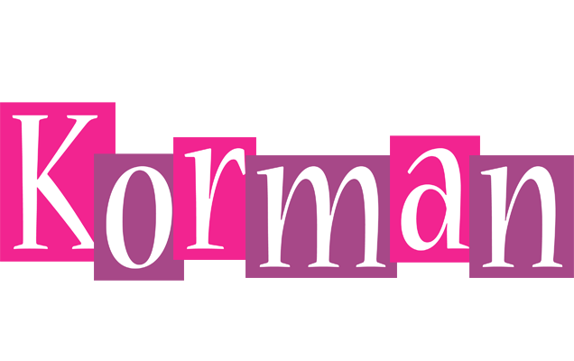 Korman whine logo