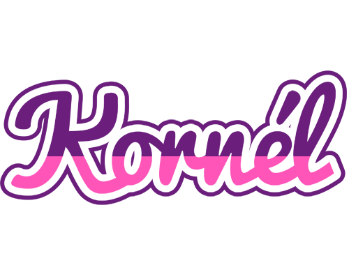 Kornél cheerful logo