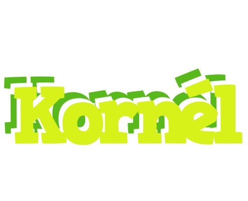 Kornél citrus logo