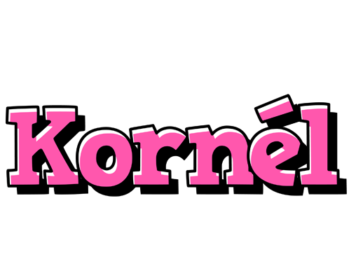 Kornél girlish logo
