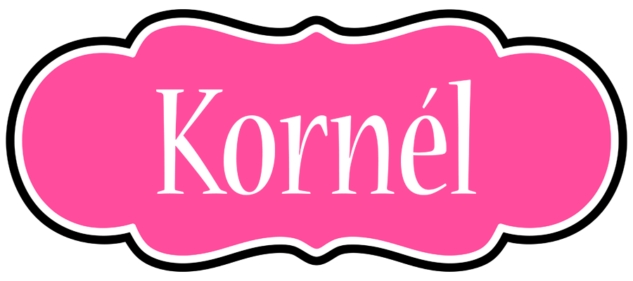 Kornél invitation logo