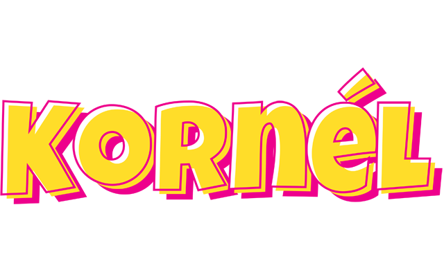 Kornél kaboom logo