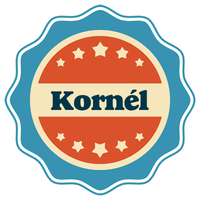 Kornél labels logo