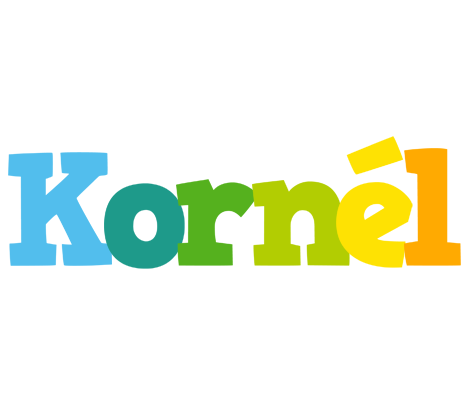 Kornél rainbows logo