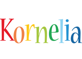 Kornelia birthday logo