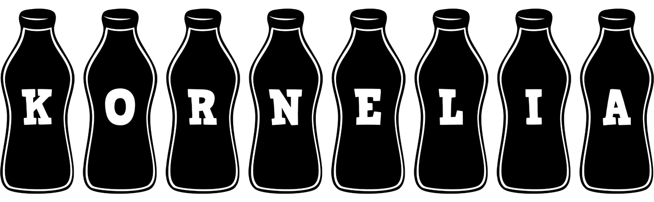 Kornelia bottle logo