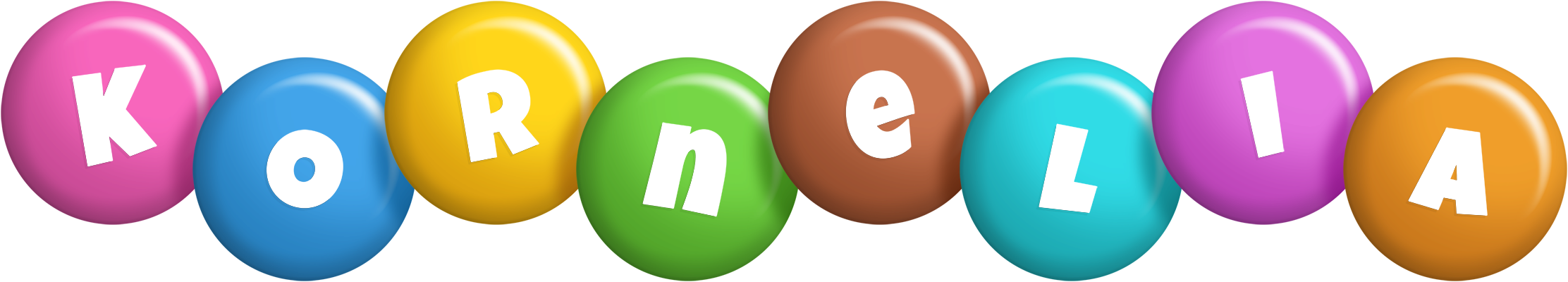 Kornelia candy logo