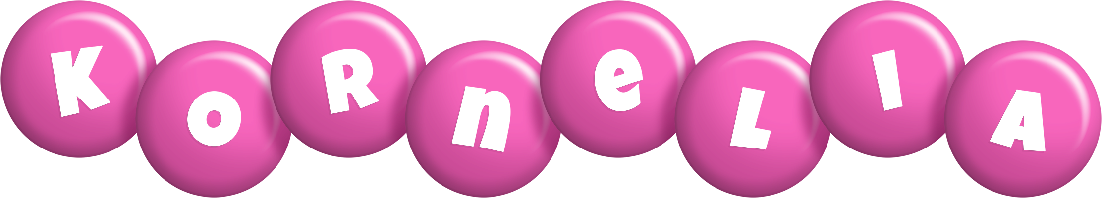 Kornelia candy-pink logo