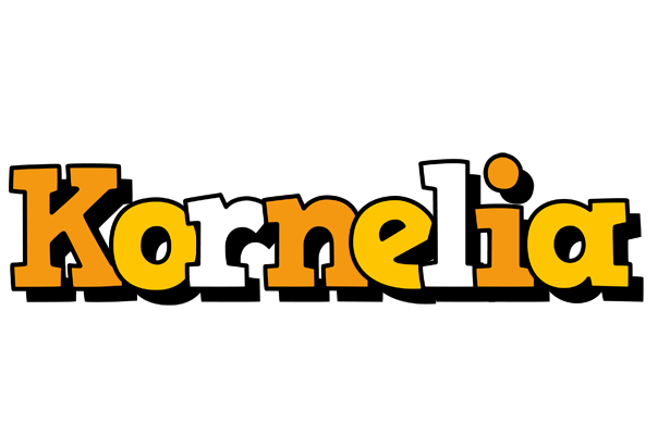 Kornelia cartoon logo