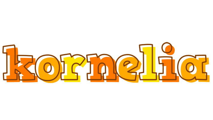 Kornelia desert logo