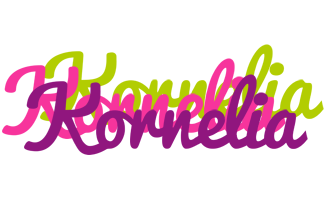 Kornelia flowers logo