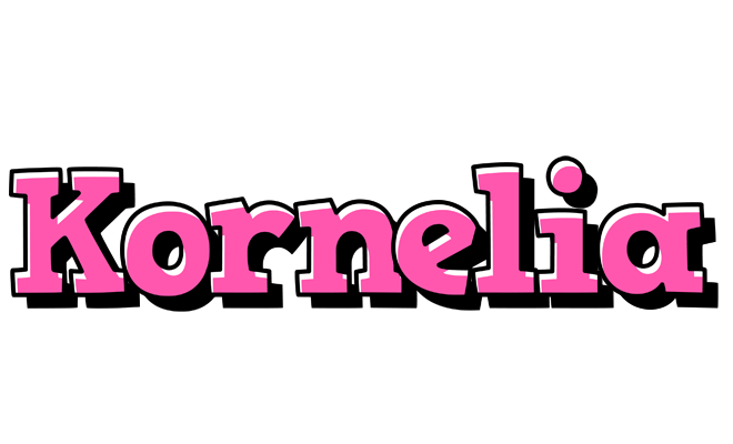 Kornelia girlish logo