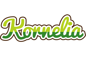 Kornelia golfing logo