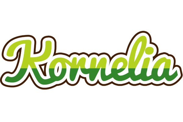 Kornelia golfing logo