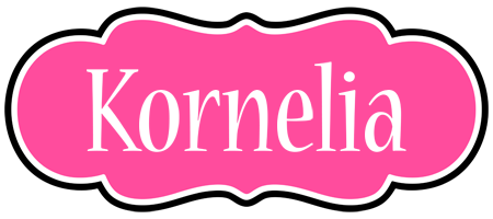 Kornelia invitation logo