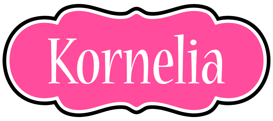 Kornelia invitation logo