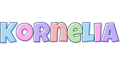 Kornelia pastel logo