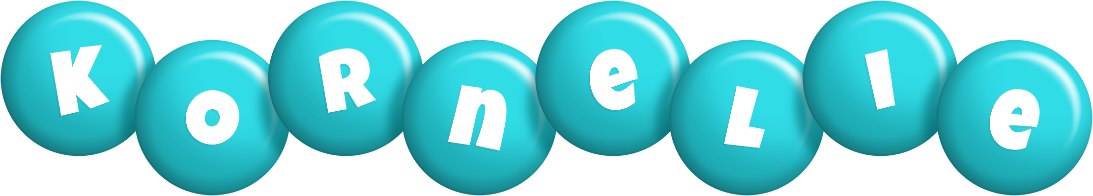 Kornelie candy-azur logo