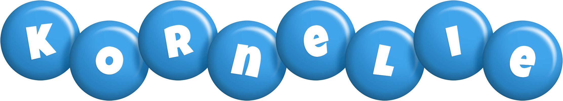 Kornelie candy-blue logo