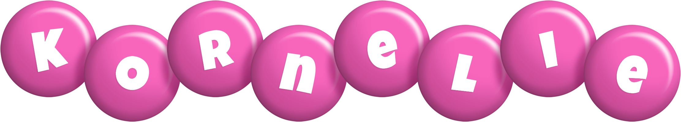 Kornelie candy-pink logo